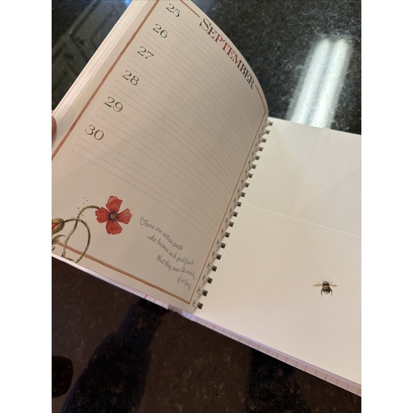 Marjolein Bastin Nature's Sketchbook Hallmark Address Birthday Book  9"x10" VTG. - Picture 4 of 8